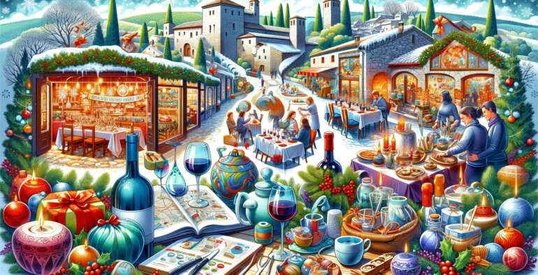 Trouvez le cadeau de Noël parfait en Toscane d&rsquo;Auvergne (3/3) : Expériences uniques et saveurs locales